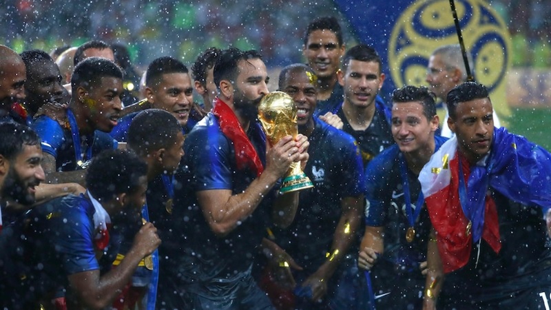 France went on to win the World Cup in 2018