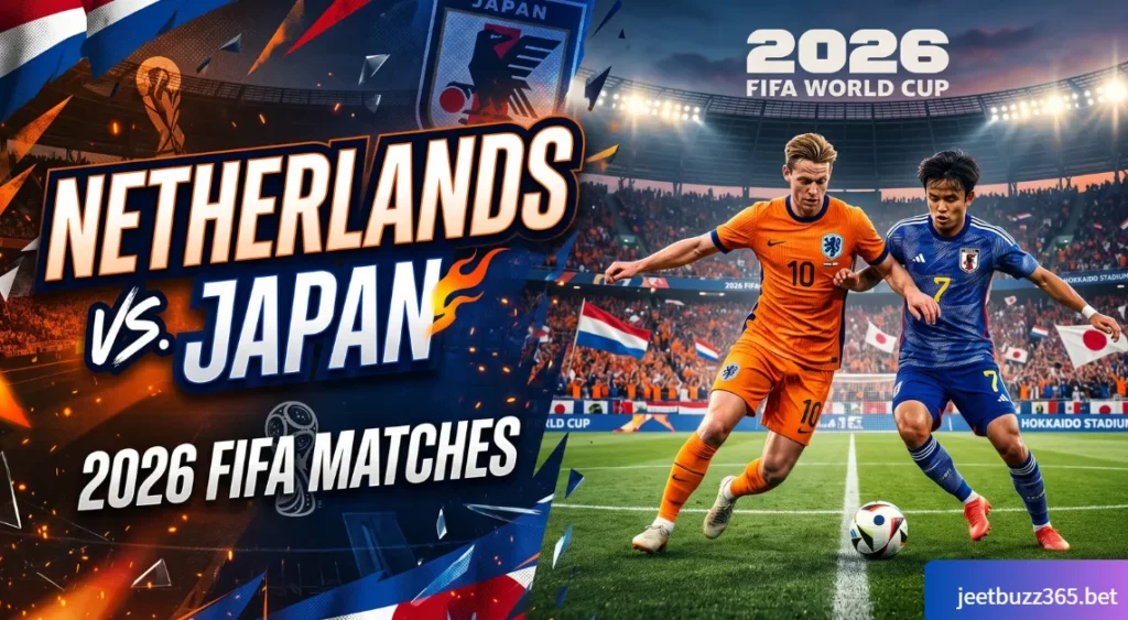 Netherlands vs. Japan 2026 FIFA Matches  Koeman’s New - Look Oranje Meet the High - Speed Samurai