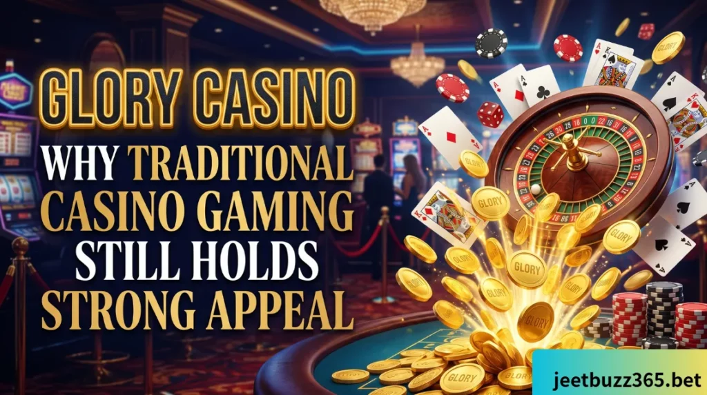 Glory Casino : Why Traditional Casino Gaming Still Holds Strong Appeal 1 Glory Casino : Why Traditional Casino Gaming Still Holds Strong Appeal