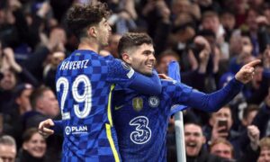 Chelsea beat Lille 2-0 in first leg of Champions League clash