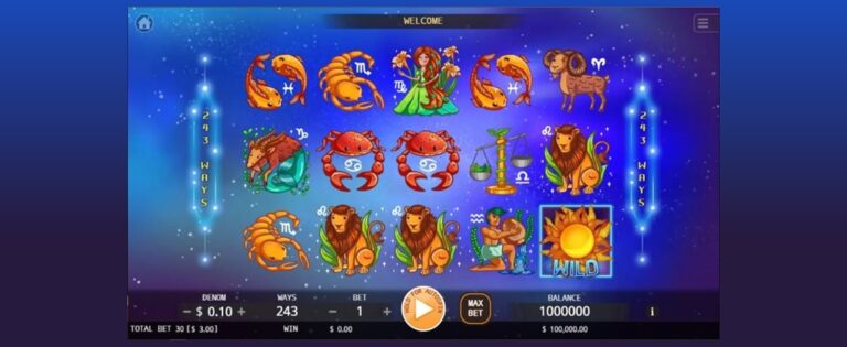 Horoscope slot